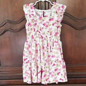 NANNETTE Pink and White Floral Dress